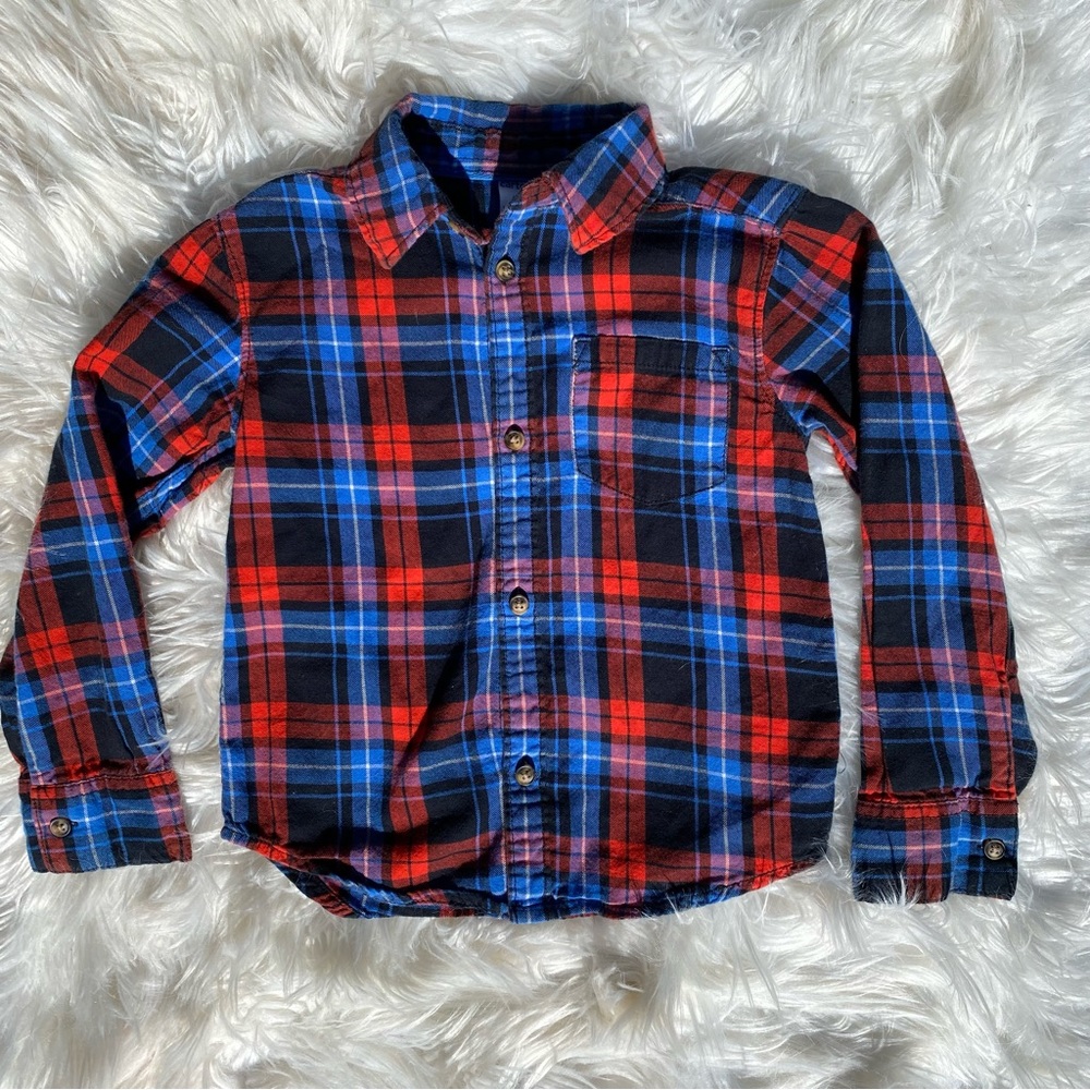 Plaid Button Up
